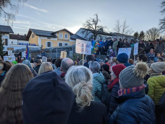 Demo "Nie wieder ist jetzt"