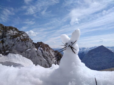 Osterhase am Wendelstein