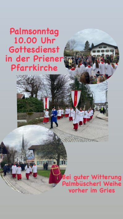 Palmsonntag Prien