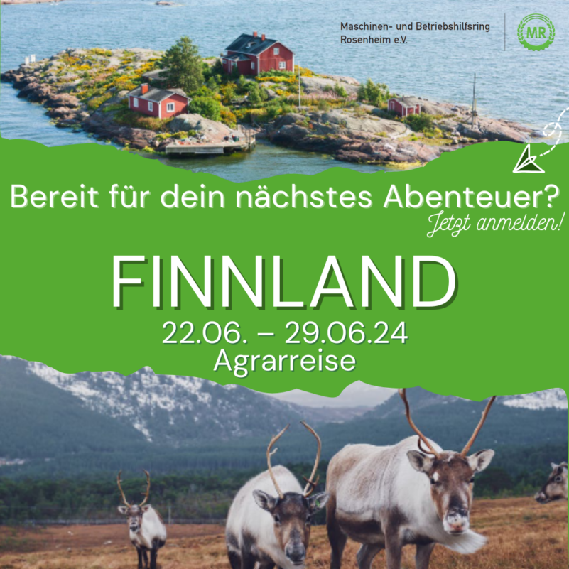 Finnlandreise 2024 Flyer Instagram