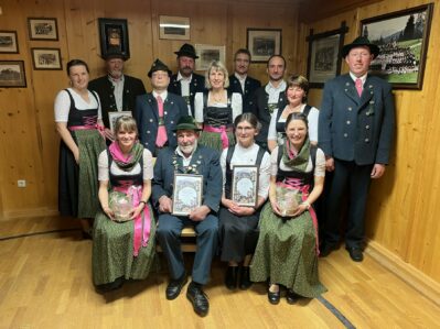 Jahresversammlung Geehrte