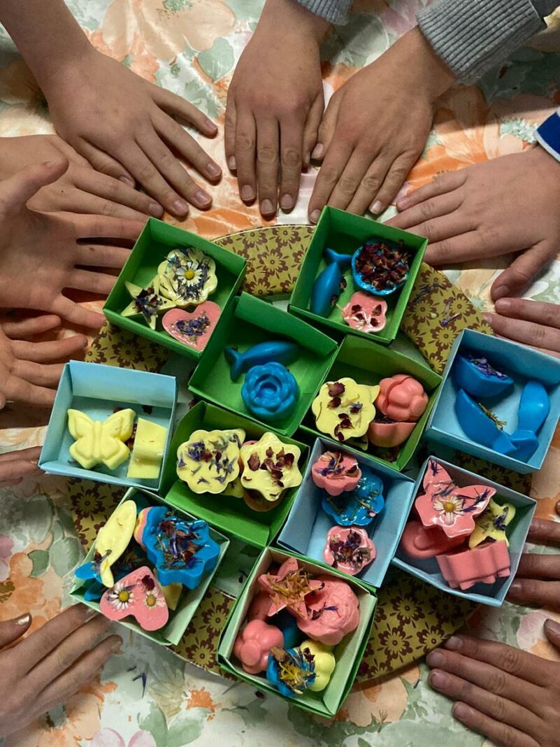 BHM_Kräuterseife gießen