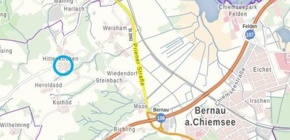 Bebauungsplan Hittenkirchen