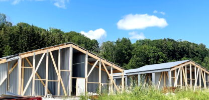 Aktueller Neubau Lagerhallen 2