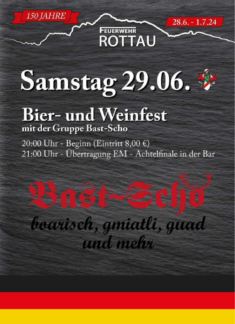 Feuerwehrfest Samstag