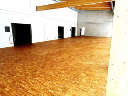 Parkettboden Multifunktionsraum