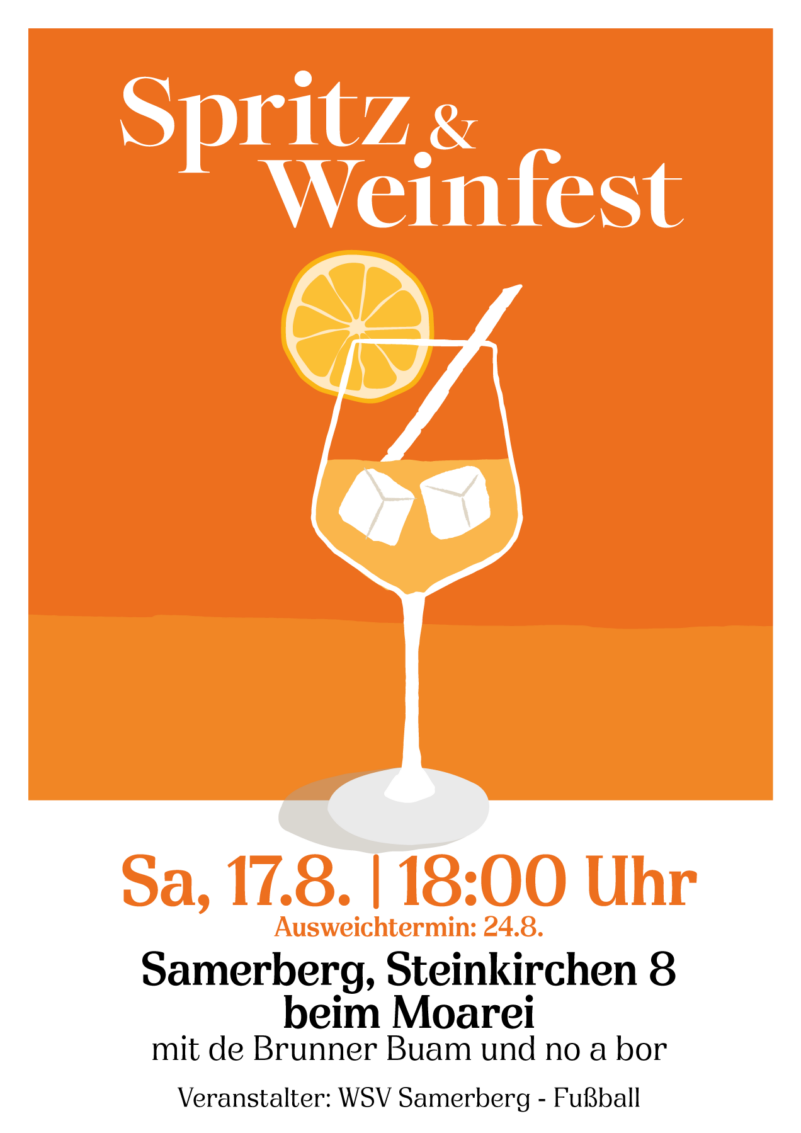 Plakat Weinfest