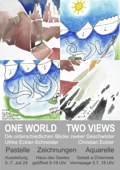 Ausstellung "One World - Two Views"