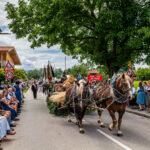 Festzug des 104. Gaufests des Bayerischen Inngautrachtenverbandes in Altenbeuern