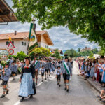 Festzug des 104. Gaufests des Bayerischen Inngautrachtenverbandes in Altenbeuern