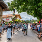 Festzug des 104. Gaufests des Bayerischen Inngautrachtenverbandes in Altenbeuern