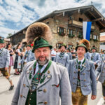 Festzug des 104. Gaufests des Bayerischen Inngautrachtenverbandes in Altenbeuern