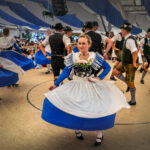 Festzug des 104. Gaufests des Bayerischen Inngautrachtenverbandes in Altenbeuern