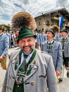 Festzug des 104. Gaufests des Bayerischen Inngautrachtenverbandes in Altenbeuern