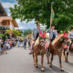 Festzug des 104. Gaufests des Bayerischen Inngautrachtenverbandes in Altenbeuern