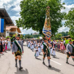 Festzug des 104. Gaufests des Bayerischen Inngautrachtenverbandes in Altenbeuern