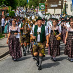 Festzug des 104. Gaufests des Bayerischen Inngautrachtenverbandes in Altenbeuern