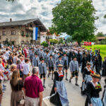 Festzug des 104. Gaufests des Bayerischen Inngautrachtenverbandes in Altenbeuern