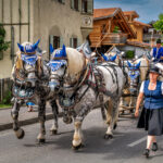 Festzug des 104. Gaufests des Bayerischen Inngautrachtenverbandes in Altenbeuern