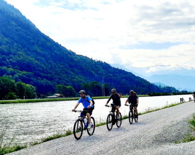 Radexkursion am Inn entlang