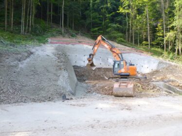 Bad Reichenhall Fortgang Baustelle