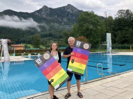 k-Übergabe UV-Indextafel Gemeinde Nußdorf am Inn