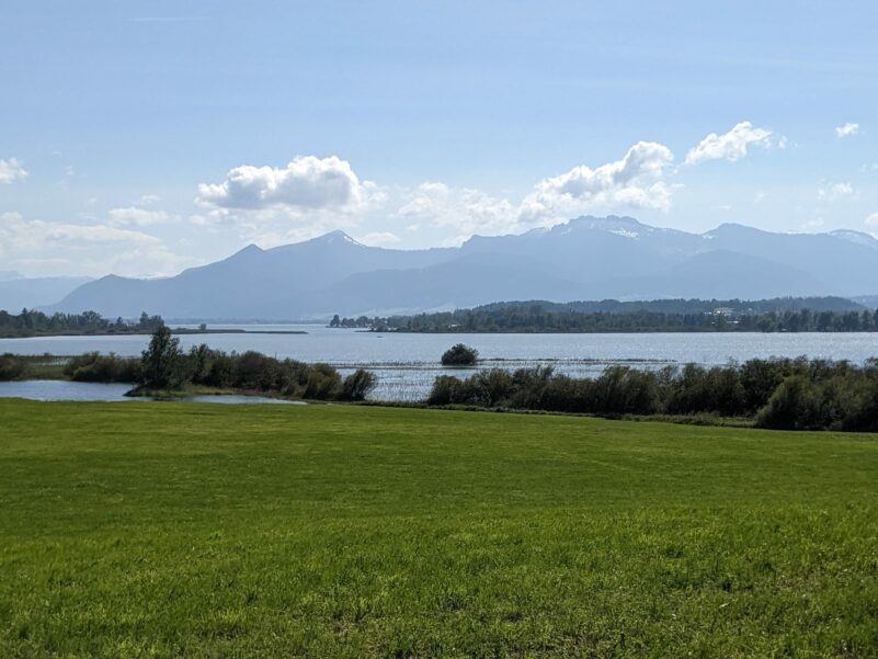 Hochwasser am Chiemsee