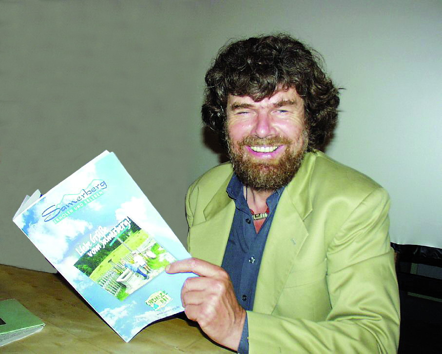 Livre Signé Reinhold Messner "Alle Meine Gipfel" - Édition Collector De 1983 En Allemand