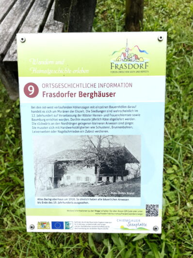 Tafel Ortsgeschichte erleben