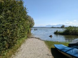 Hochwasser am Chiemsee