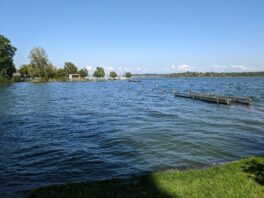 Hochwasser am Chiemsee