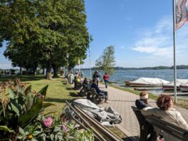Hochwasser am Chiemsee