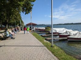 Hochwasser am Chiemsee
