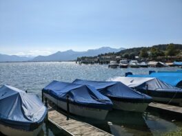 Hochwasser am Chiemsee