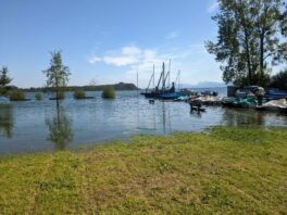 Hochwasser am Chiemsee
