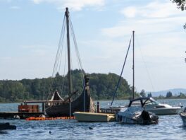 Hochwasser am Chiemsee