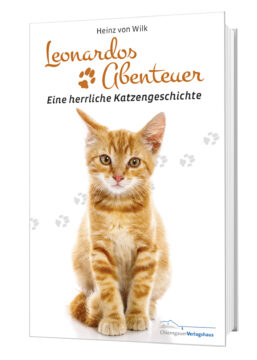 Standing blank hardcover book isolated on white.