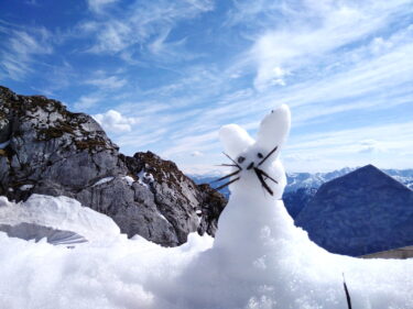 Osterhase am Wendelstein