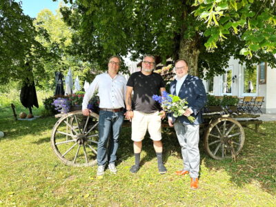 2025-06-26 Pressebild Leyk GenussOrt Auszeichnungen Guide Michelin c-Markt Prien a. Chiemsee