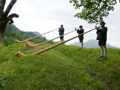 Reit im Winkler Alphornbläser