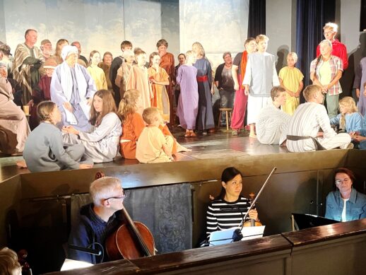 k-Erste Probe mit Musik