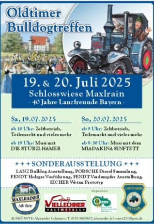 2025-07-19-20_Oldtimer Bulldogtreffen Maxlrain_Lanzfreunde Bayern