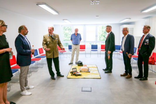 250720 - OBB_SO_Einweihung_Johanniter-Zentrum_Gebäudeführung