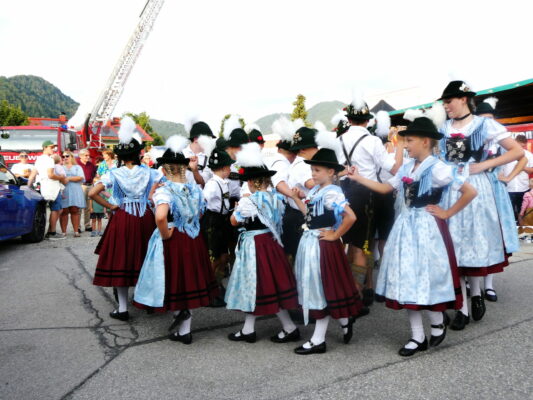 Kindergruppe beim Mühlradl 2