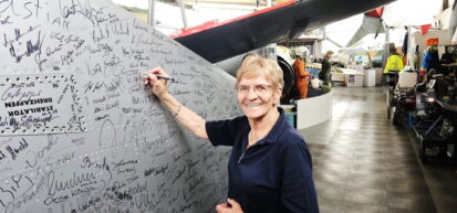 1Ingrid Hopman im Museum