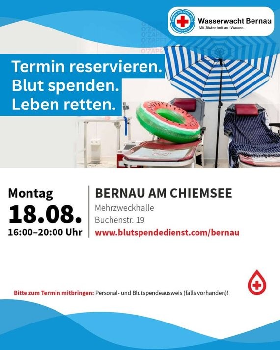 Blutspende Wasserwacht