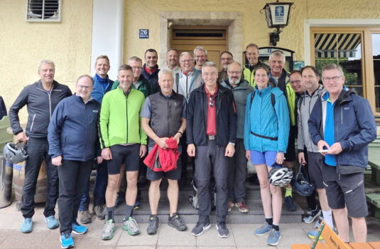 Bürgermeister Radexkursion 4.8.2025