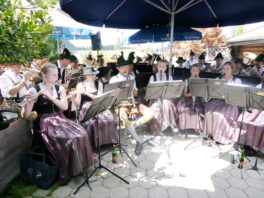 Musikkapelle beim Berggasthaus Almstüberl