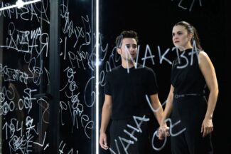 Aaron Röll und Larissa Enzi