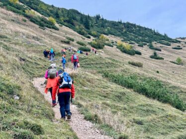 Aufstieg zur Gipfelmulde Foto_Simone_Kister_Betz